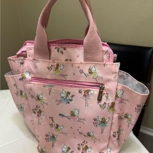 Source Unknown lunch  Pink Fairy Print Tote Bag